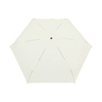T4G Elements 39" Recycled Manual Mini Folding Umbrella - Cream