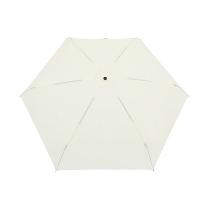 T4G Elements 39" Recycled Manual Mini Folding Umbrella - Cream