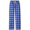SEI TEAM BRIAN District® Women’s Flannel Plaid Pant - Deep Royal