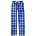 SEI TEAM BRIAN District® Women’s Flannel Plaid Pant - Deep Royal