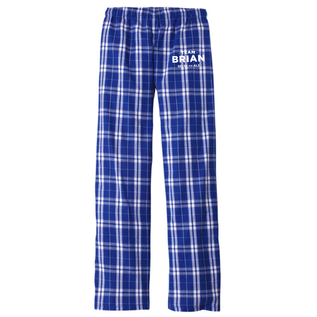 SEI TEAM BRIAN District® Women’s Flannel Plaid Pant - Deep Royal