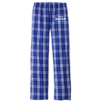 SEI TEAM BRIAN District® Women’s Flannel Plaid Pant - Deep Royal