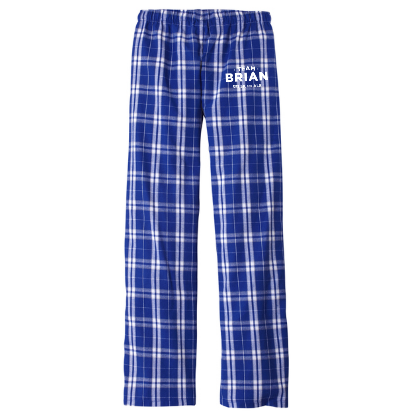 SEI TEAM BRIAN District® Women’s Flannel Plaid Pant - Deep Royal