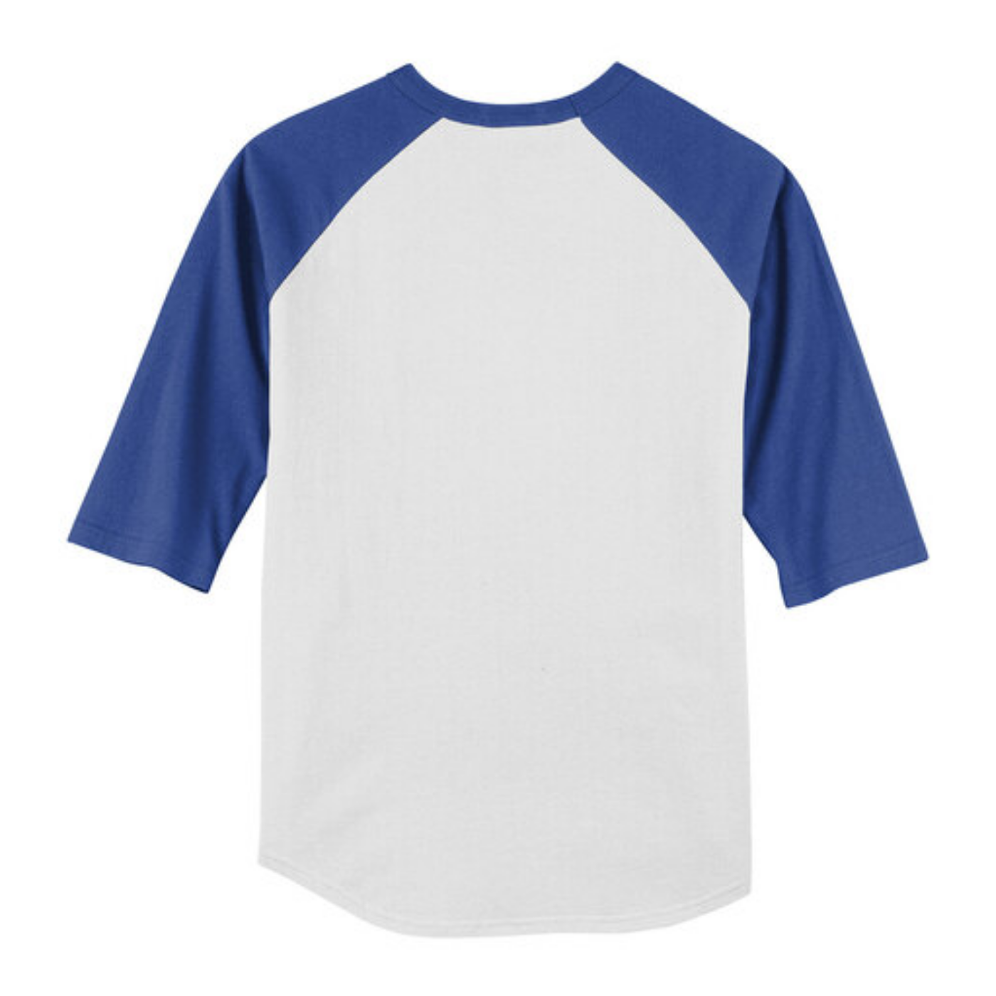 SEI TEAM BRIAN Sport-Tek® Youth Colorblock Raglan Jersey - White/Royal