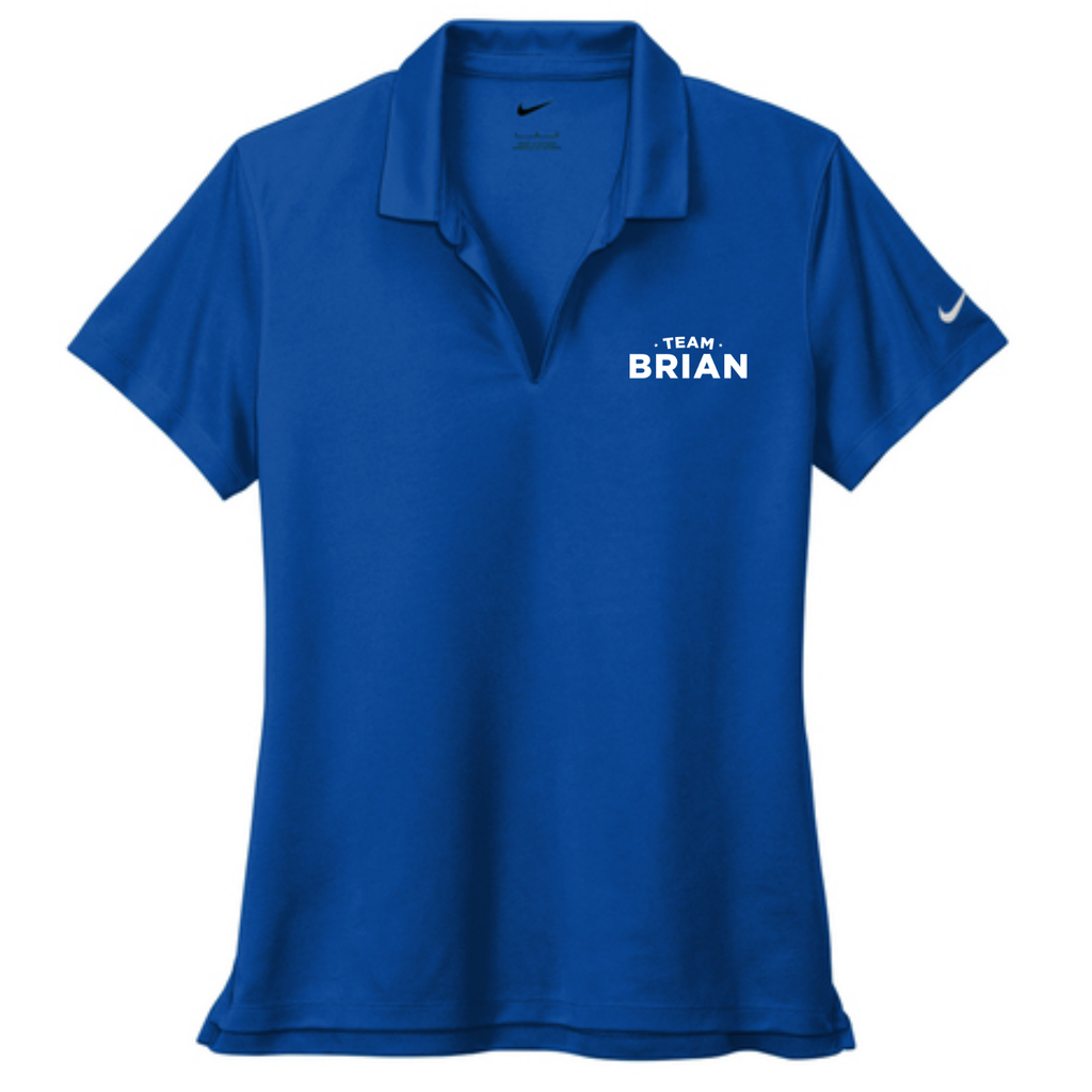 SEI TEAM BRIAN Nike Women's Dri-FIT Micro Pique 2.0 Polo - Game Royal