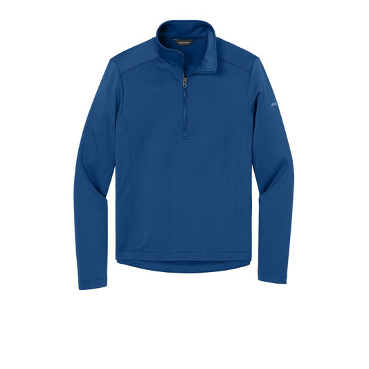 T4G Eddie Bauer® Smooth Mid Layer Fleece 1/2-Zipe - Cobalt Blue