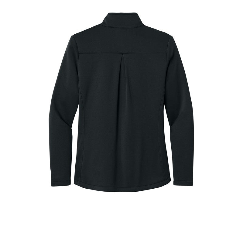 T4G Eddie Bauer® Women’s Smooth Mid Layer Fleece 1/2-Zip - BLACK