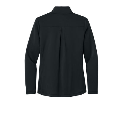 T4G Eddie Bauer® Women’s Smooth Mid Layer Fleece 1/2-Zip - BLACK