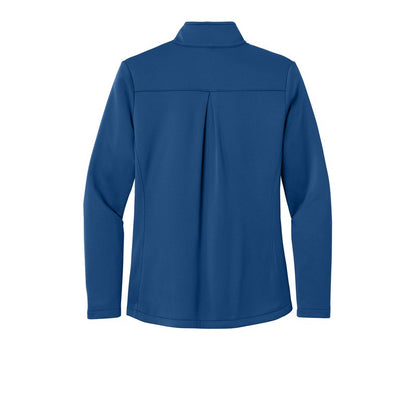 T4G Eddie Bauer® Women’s Smooth Mid Layer Fleece 1/2-Zip - Cobalt Blue