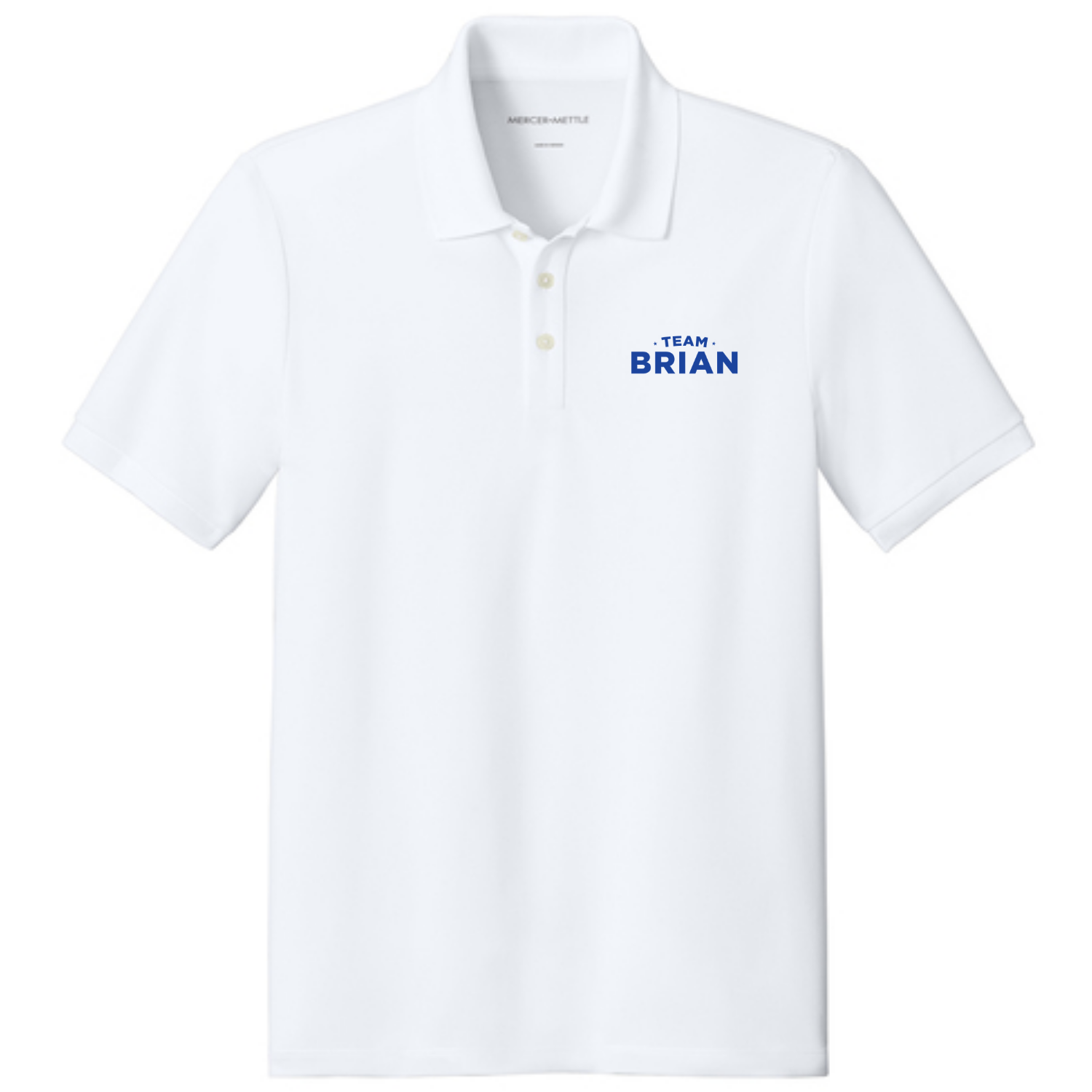 SEI TEAM BRIAN Mercer+Mettle® Everyday Performance Polo - White