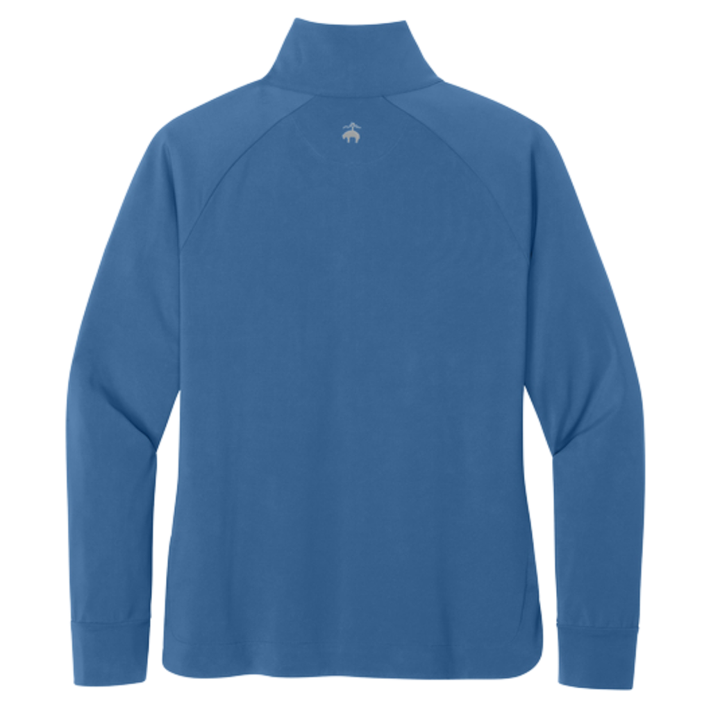 SEI TEAM BRIAN GOLF Brooks Brothers® Women's Luxe Performance 1/4-Zip - Charter Blue
