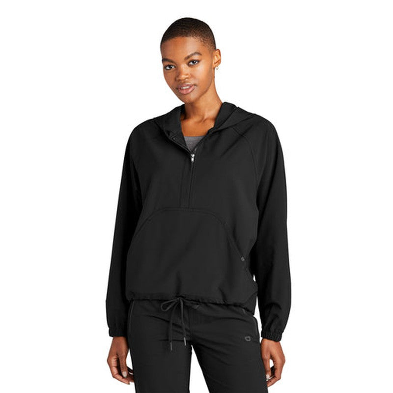 SEI OGIO® Ladies Connection Anorak - Blacktop