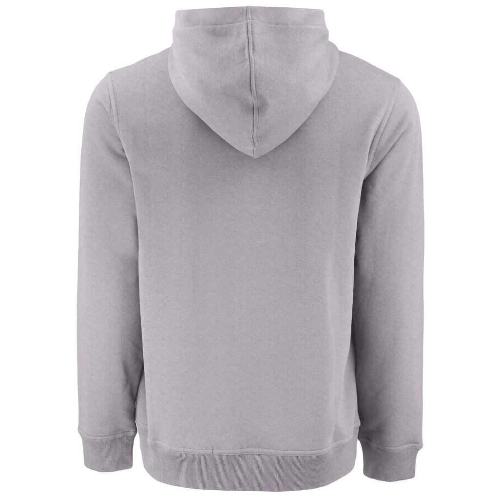 SEI Clique Drive Recycled Unisex Full Zip Hooded Sweatshirt - Grey Melange