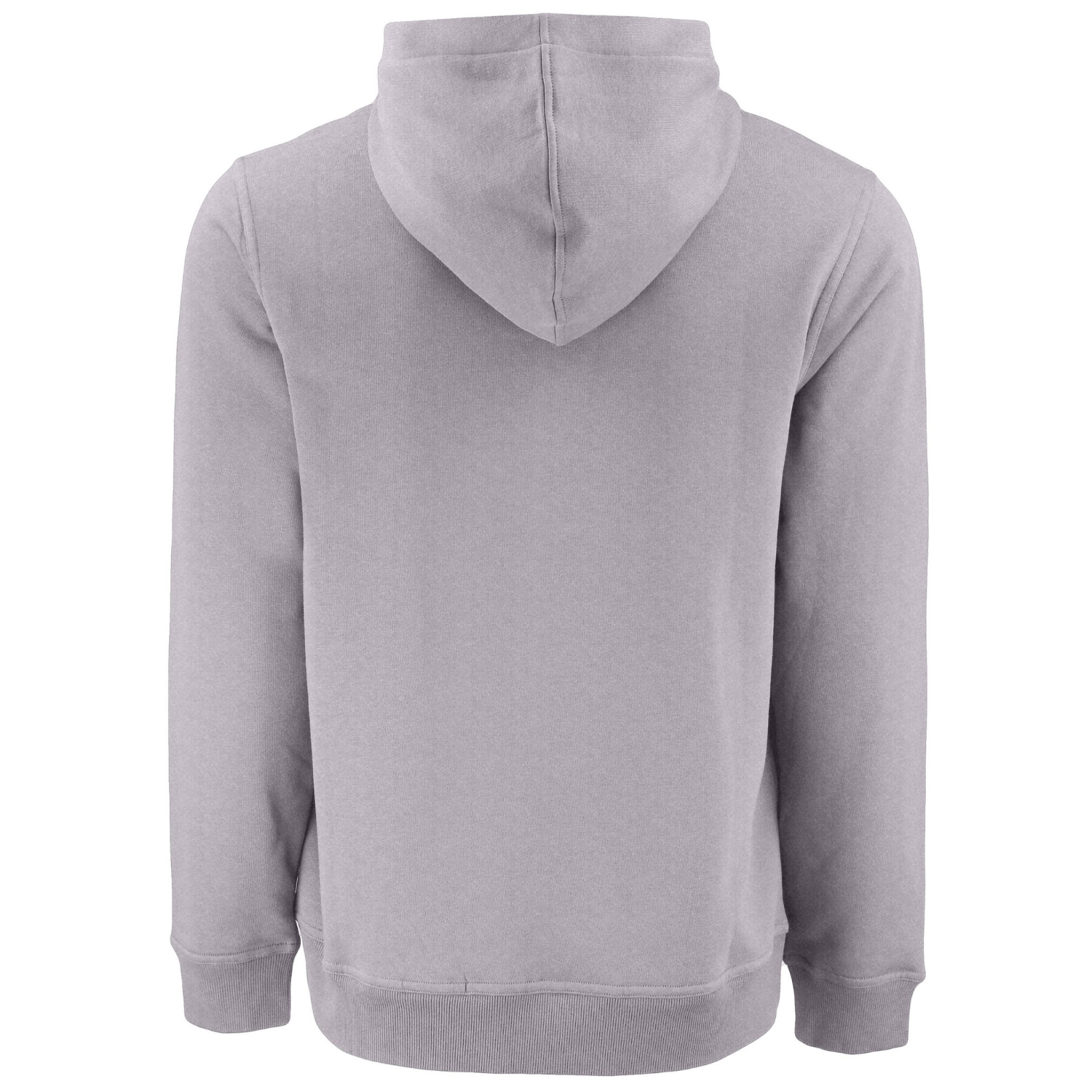 SEI Clique Drive Recycled Unisex Full Zip Hooded Sweatshirt - Grey Melange