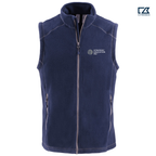 SEI Clique Powder Recycled Fleece Mens Full Zip Vest - Dark Navy