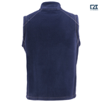 SEI Clique Powder Recycled Fleece Mens Full Zip Vest - Dark Navy