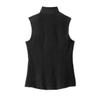 SOPHIA Port Authority® Women's Accord Microfleece Vest - BLACK