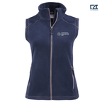 SEI Clique Powder Recycled Fleece Women's Full Zip Vest - Dark Navy