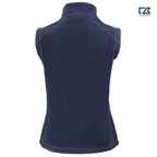 SEI Clique Powder Recycled Fleece Women's Full Zip Vest - Dark Navy
