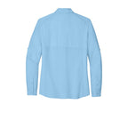 SEI Port Authority® Ladies Long Sleeve UV Daybreak Shirt - Light Blue