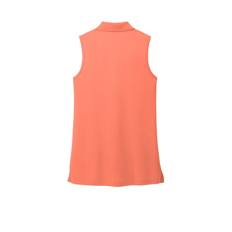 SEI Port Authority® Ladies Dry Zone® UV Micro-Mesh Sleeveless Polo - Coral Splash