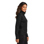 SEI Port Authority® Ladies C-FREE® Double Knit Full-Zip - Deep Black