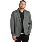 NEW - Mercer+Mettle® Relaxed Knit Blazer - Storm Grey Heather