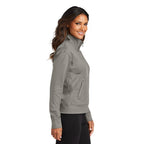 SEI Port Authority® Ladies C-FREE® Double Knit Full-Zip - Smoke Grey