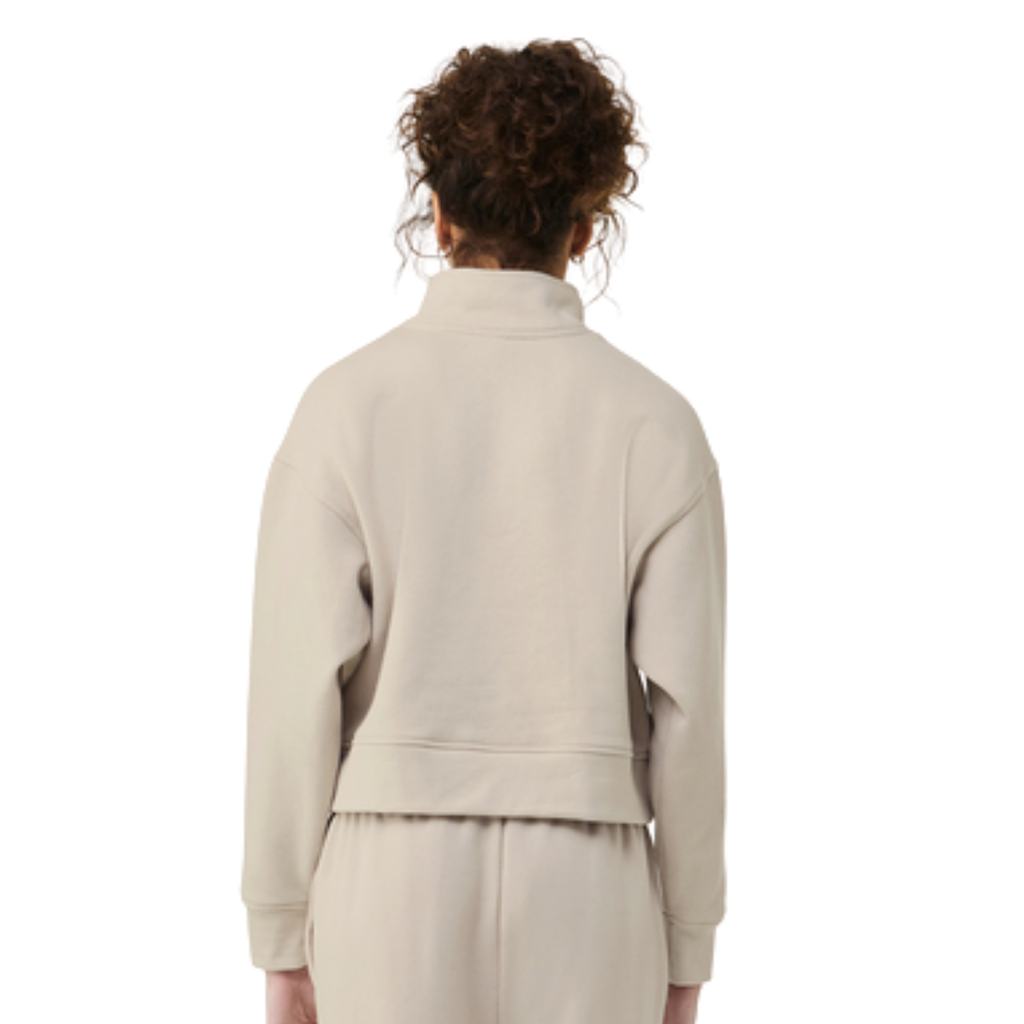 NEW SEI BELLA+CANVAS® Women’s 10-Ounce 1/2-Zip Pullover - Dust
