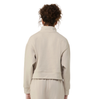 NEW SEI BELLA+CANVAS® Women’s 10-Ounce 1/2-Zip Pullover - Dust