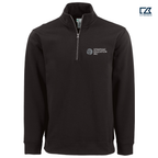 SEI Clique Drive Recycled Unisex Quarter Zip Sweatshirt - Black