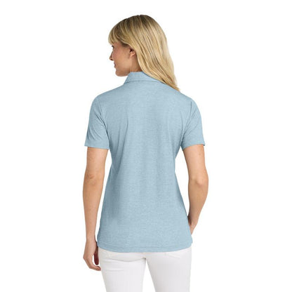 SEI TEAM BRIAN TravisMathew Women's Oceanside Heather Polo - Allure Heather