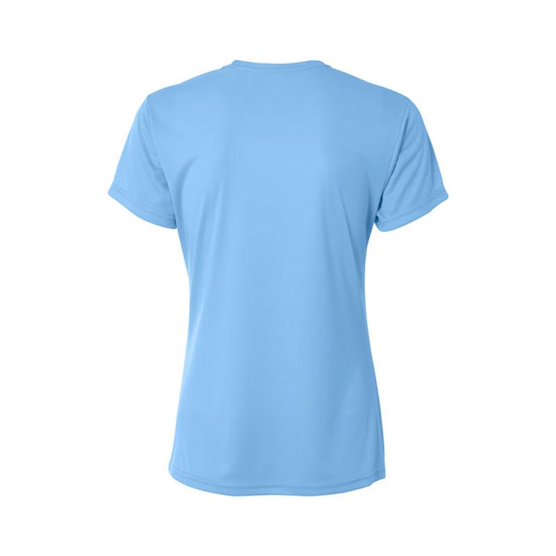 SEI TEAM BRIAN A4 Women’s Cooling Performance Short Sleeve Tee - Light Blue