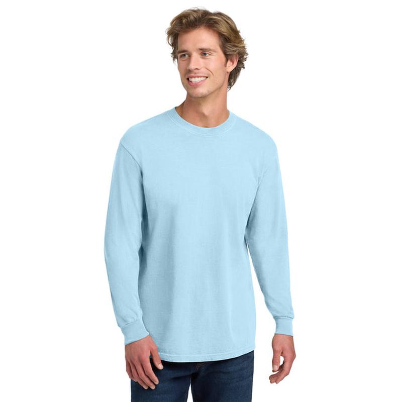 SEI TEAM BRIAN Comfort Colors ® Heavyweight Ring Spun Long Sleeve Tee - Chambray