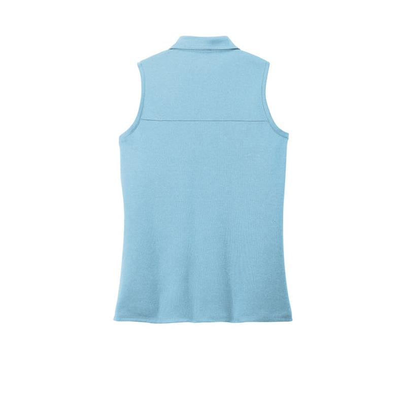SEI TEAM BRIAN TravisMathew Women's Coto Performance Sleeveless Polo - Brilliant Blue Heather