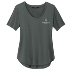 SEI Mercer+Mettle™ Women’s Stretch Jersey Relaxed Scoop - Anchor Grey