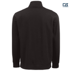 SEI Clique Drive Recycled Unisex Quarter Zip Sweatshirt - Black