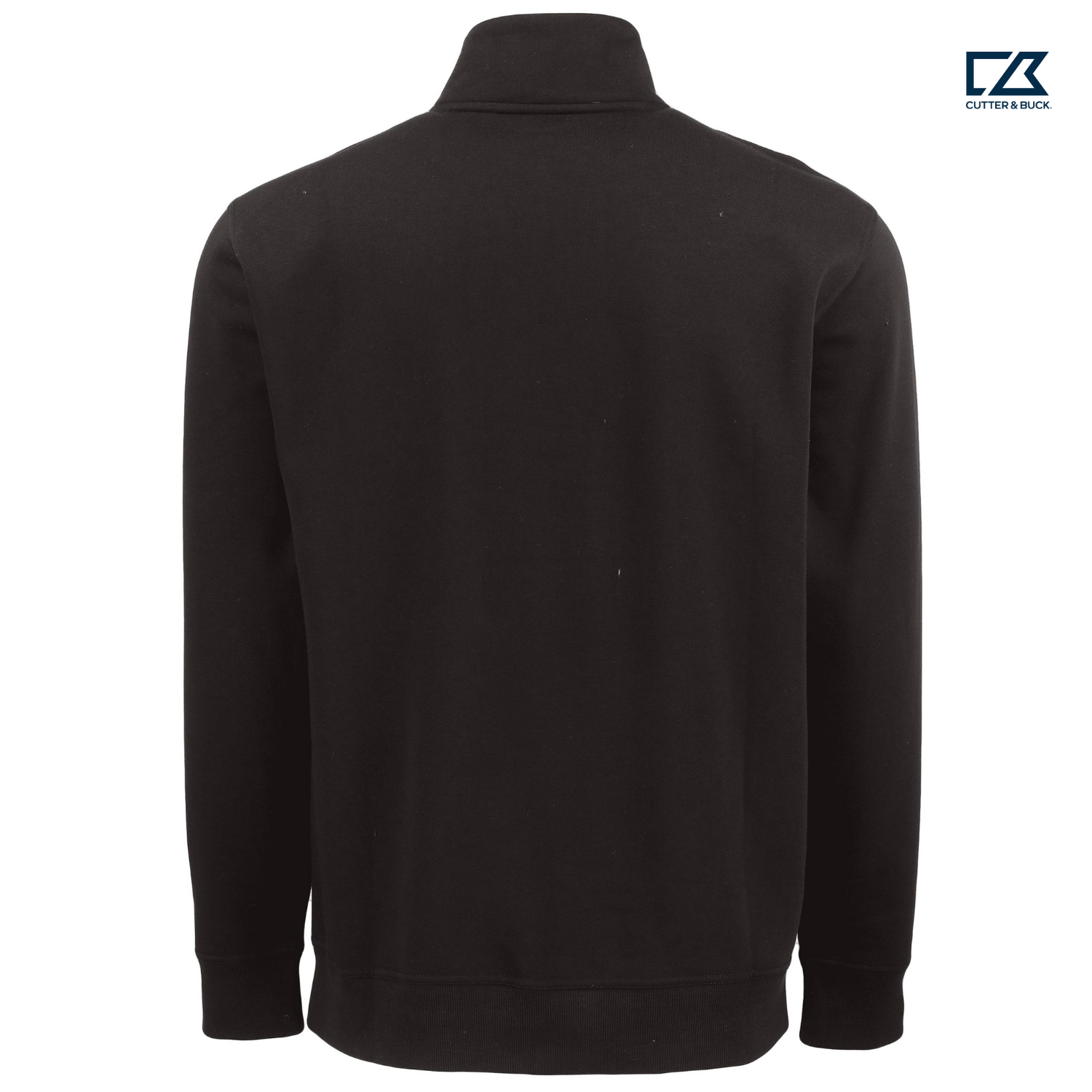 SEI Clique Drive Recycled Unisex Quarter Zip Sweatshirt - Black