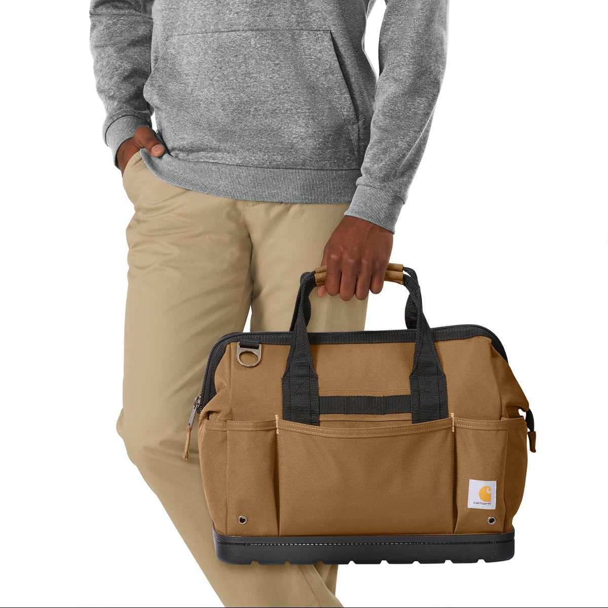 SEI Carhartt 16-Inch Molded Base Heavyweight Tool Bag