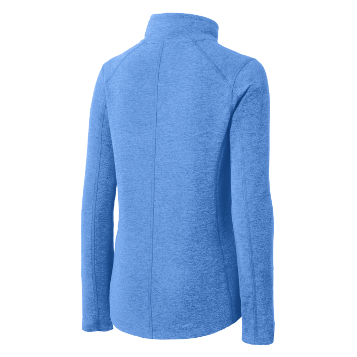 SEI TEAM BRIAN Port Authority® Women's Heather Microfleece Full-Zip Jacket - Light Royal Heather