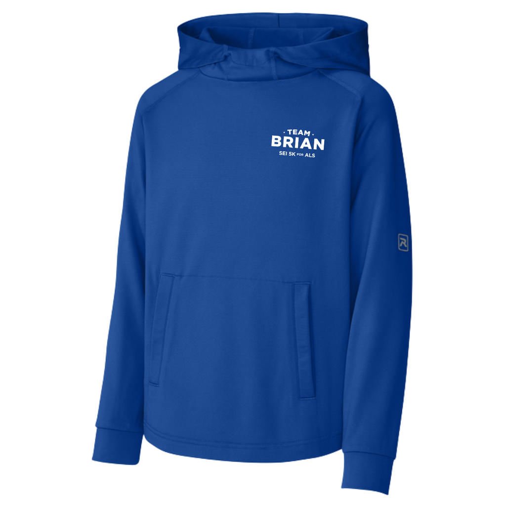 SEI TEAM BRIAN Richardson Youth Charge Performance Fleece Long Sleeve Hoodie - Royal