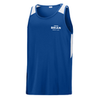 SEI TEAM BRIAN Sport-Tek® Club Track Tank - True Royal/White