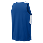 SEI TEAM BRIAN Sport-Tek® Club Track Tank - True Royal/White