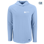 SEI Cutter & Buck Prospect Recycled Featherlight Stretch Mens Hooded Pullover - Atlas Blue