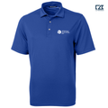 SEI Cutter & Buck Virtue Recycled Featherlight Pique Mens Polo - Tour Blue