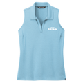 SEI TEAM BRIAN TravisMathew Women's Coto Performance Sleeveless Polo - Brilliant Blue Heather