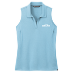 SEI TEAM BRIAN TravisMathew Women's Coto Performance Sleeveless Polo - Brilliant Blue Heather