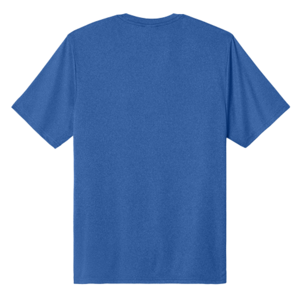 SEI TEAM BRIAN Port & Co™ Heather Performance Tee - True Royal Heather