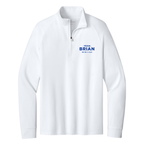SEI TEAM BRIAN Brooks Brothers® Luxe Performance 1/4-Zip - White