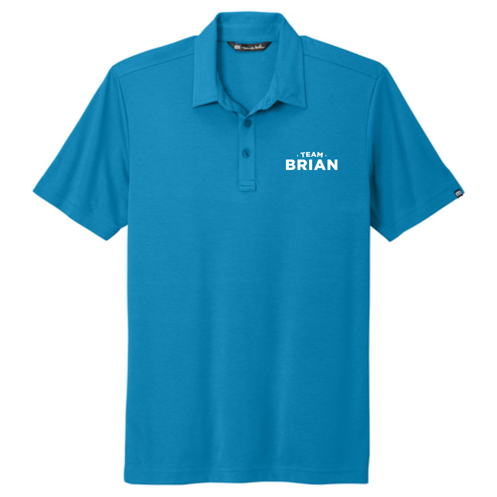 SEI TEAM BRIAN TravisMathew Oceanside Solid Polo - Classic Blue